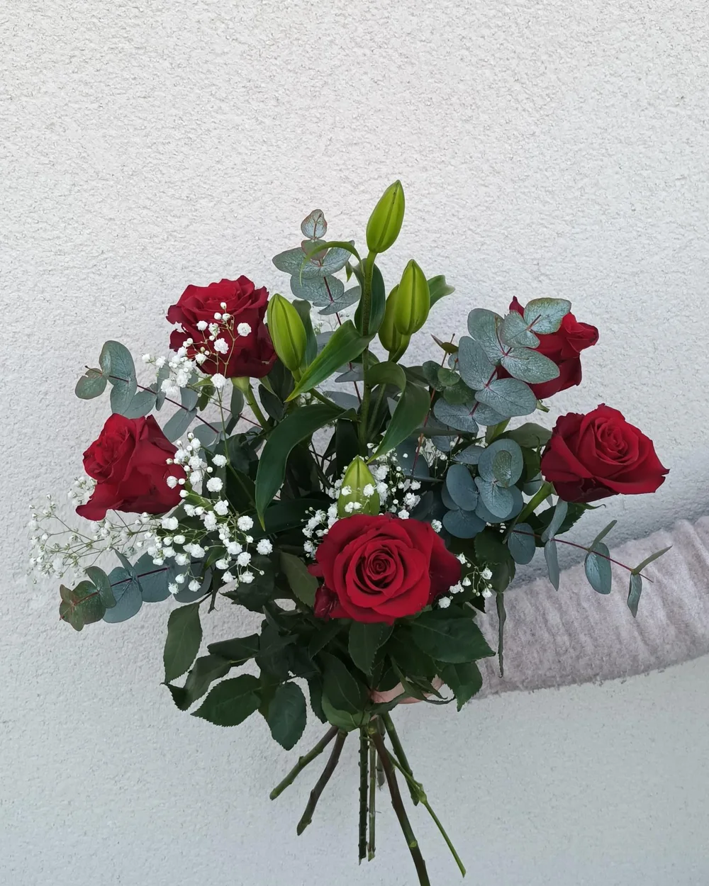 Composition de fleurs de saison
